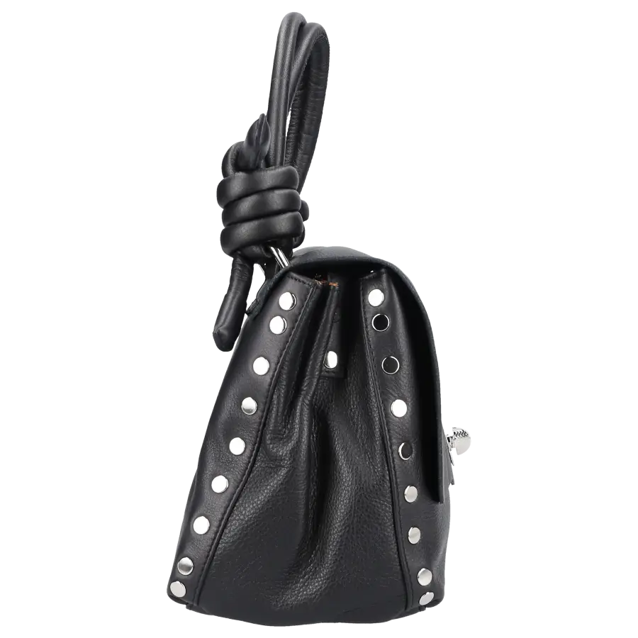 Zanellato - Handtasche POSTINA S Kalbsleder - schwarz