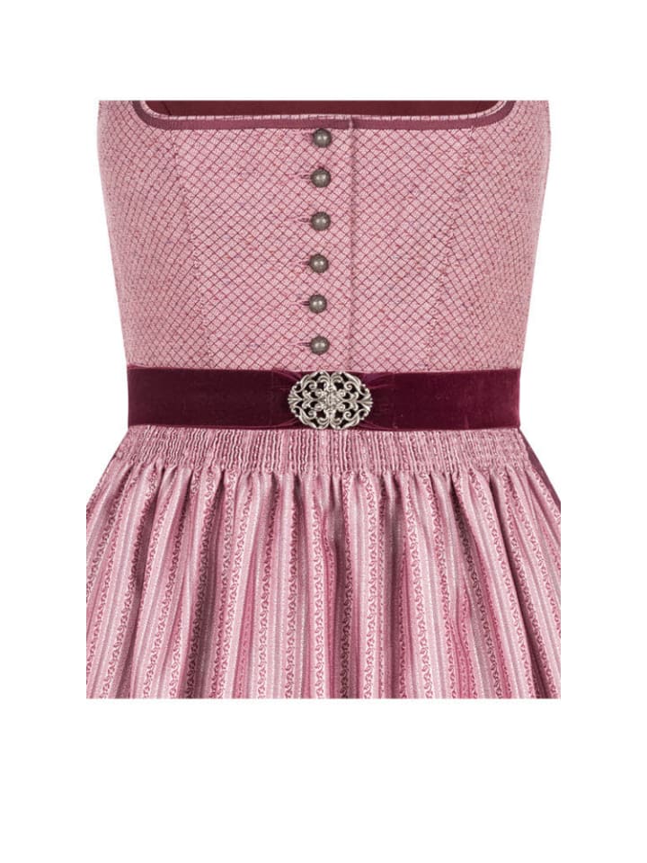 Nübler Midi Dirndl Lohe in Beere günstig kaufen
