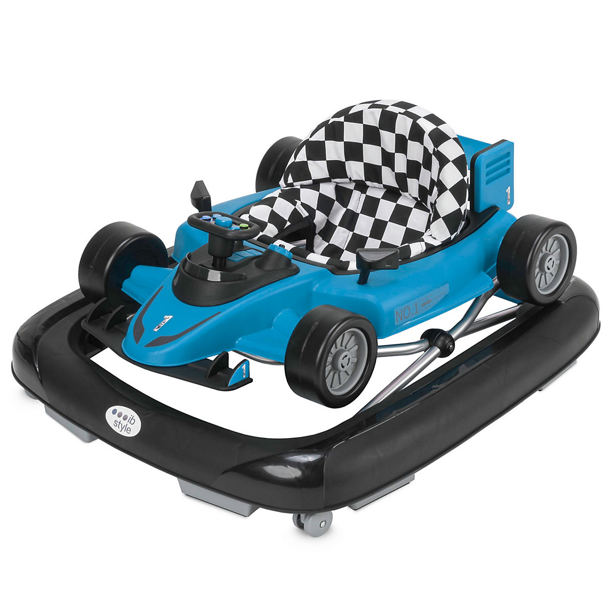 Lauflernhilfe Lauflernwagen Gehfrei 2 in1 mit Sound LITTLE SPEEDSTER 70 x 62 x 40 cm