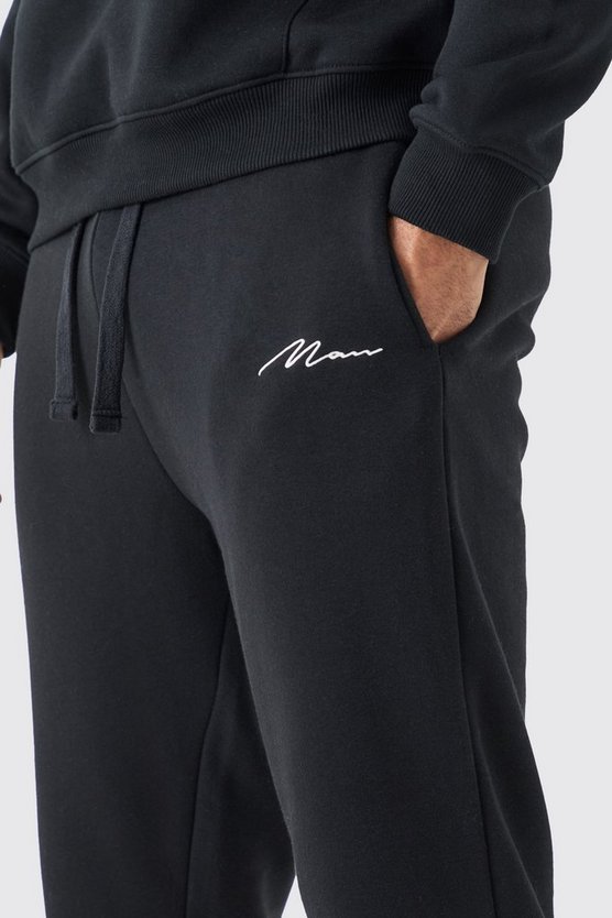 Slim-Fit Man Signature Jogginghose