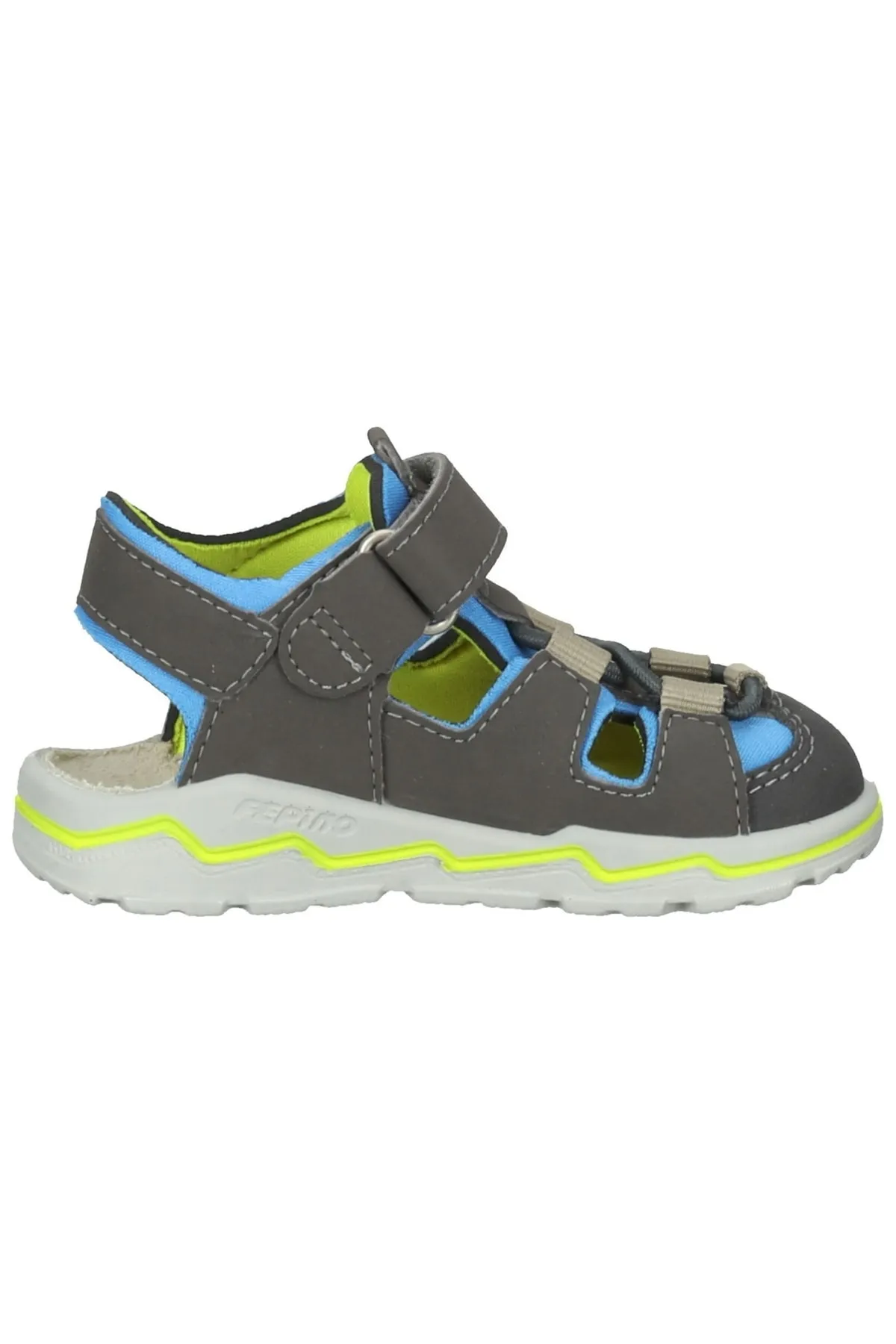 pepino  Sandalette - Grau - Flacher Absatz