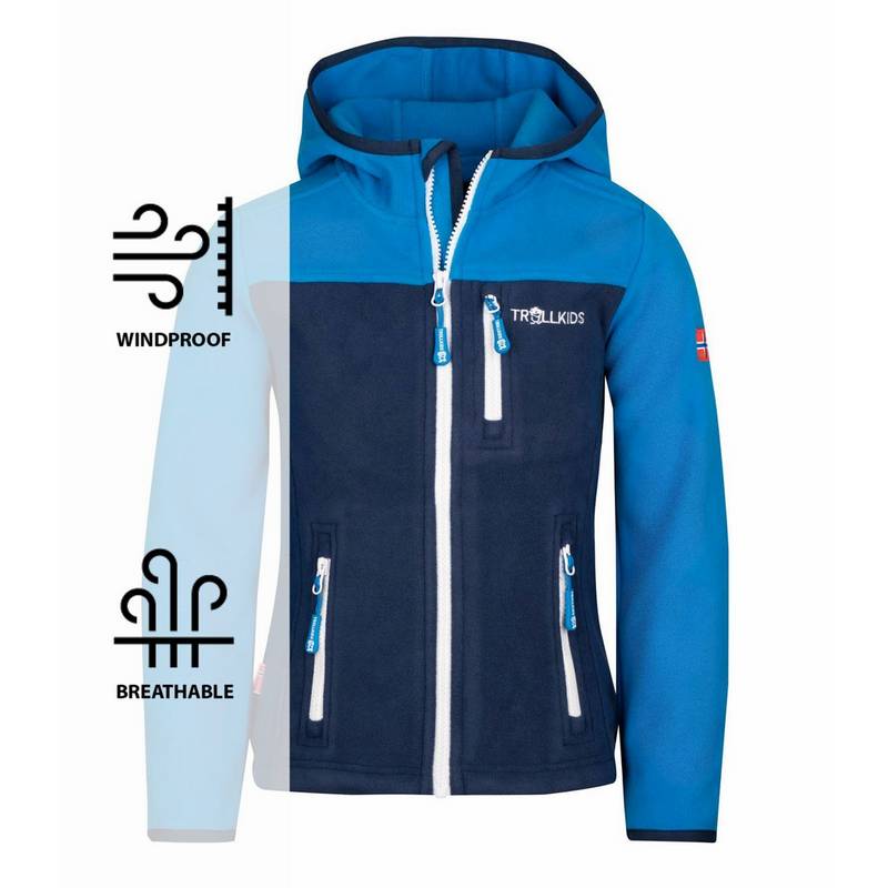 Trollkids Stavangar Fleecejacke Kinder