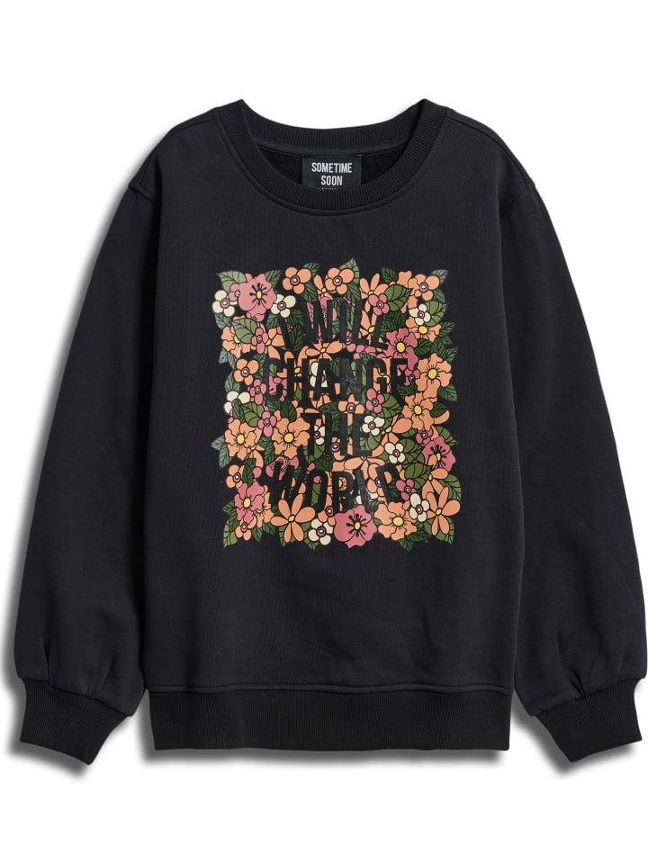 Sometime Soon Sometime Soon Sweatshirt Stskathy Mädchen in BLACK günstig kaufen