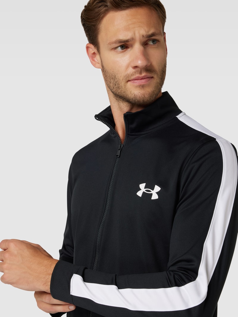 Tracksuit mit Logo-Detail Modell 'Knit' in schwarz