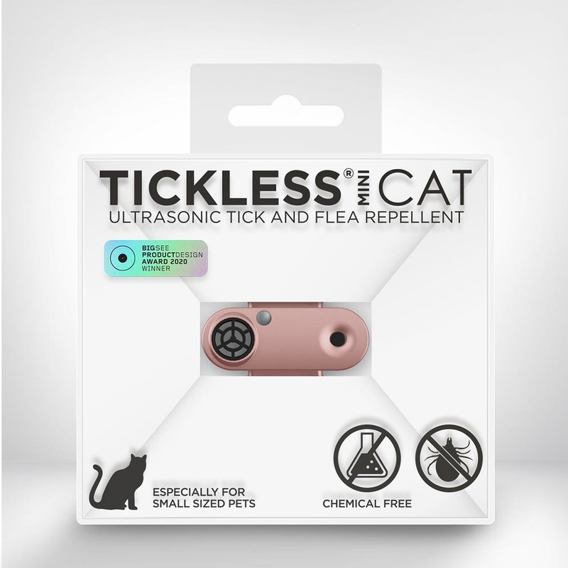 Tickless Ungeziefer- & Zeckenschutz Tickless Mini Cat altrosa