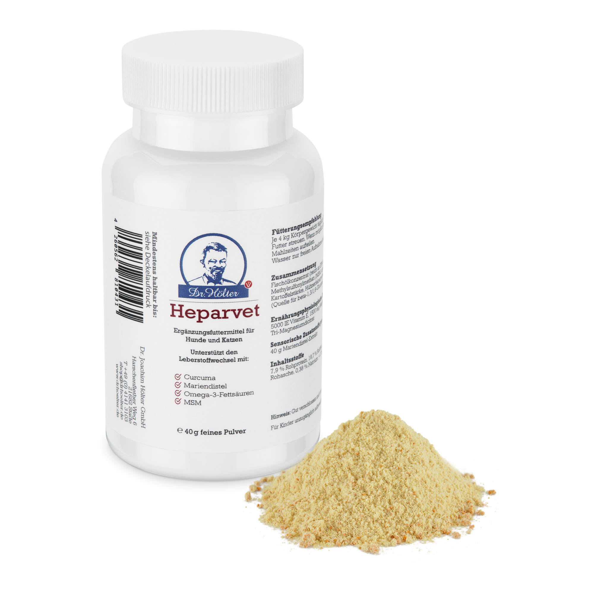Dr. Hölter Ergänzungsfutter & Aufzucht Dr. Hölter Heparvet 40 g