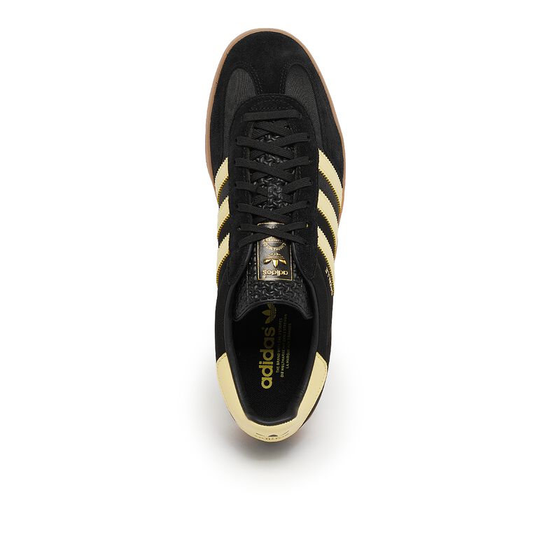 adidas Originals Gazelle Indoor core black/almost yellow/gum2