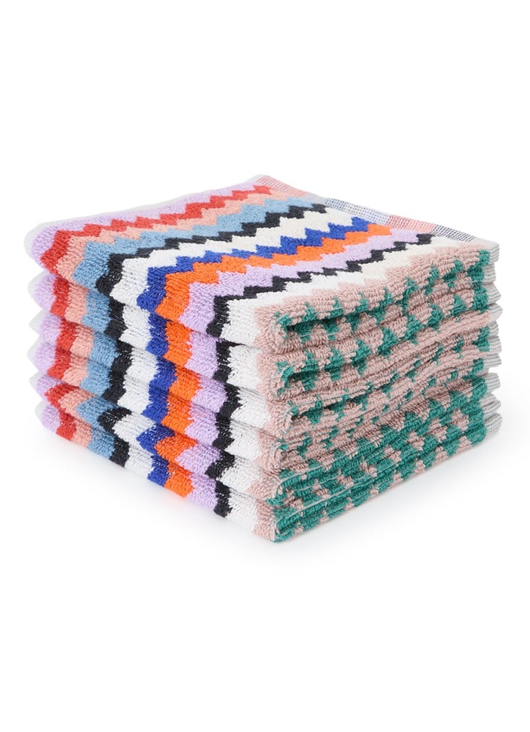 Missoni Riverbero ručnik za goste 30 x 30 cm - set od 6 komada