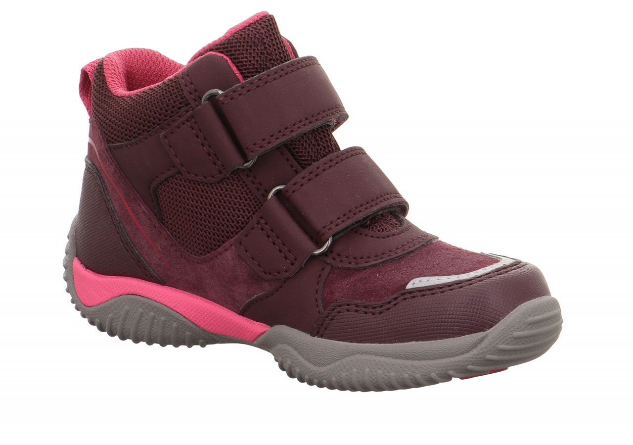 STORM - Rot/PinkSneaker high mit Klettverschluss