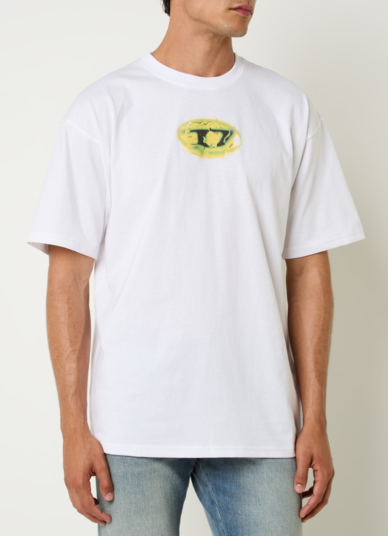 Diesel T-Boxt-K3 T-shirt with logo and back print