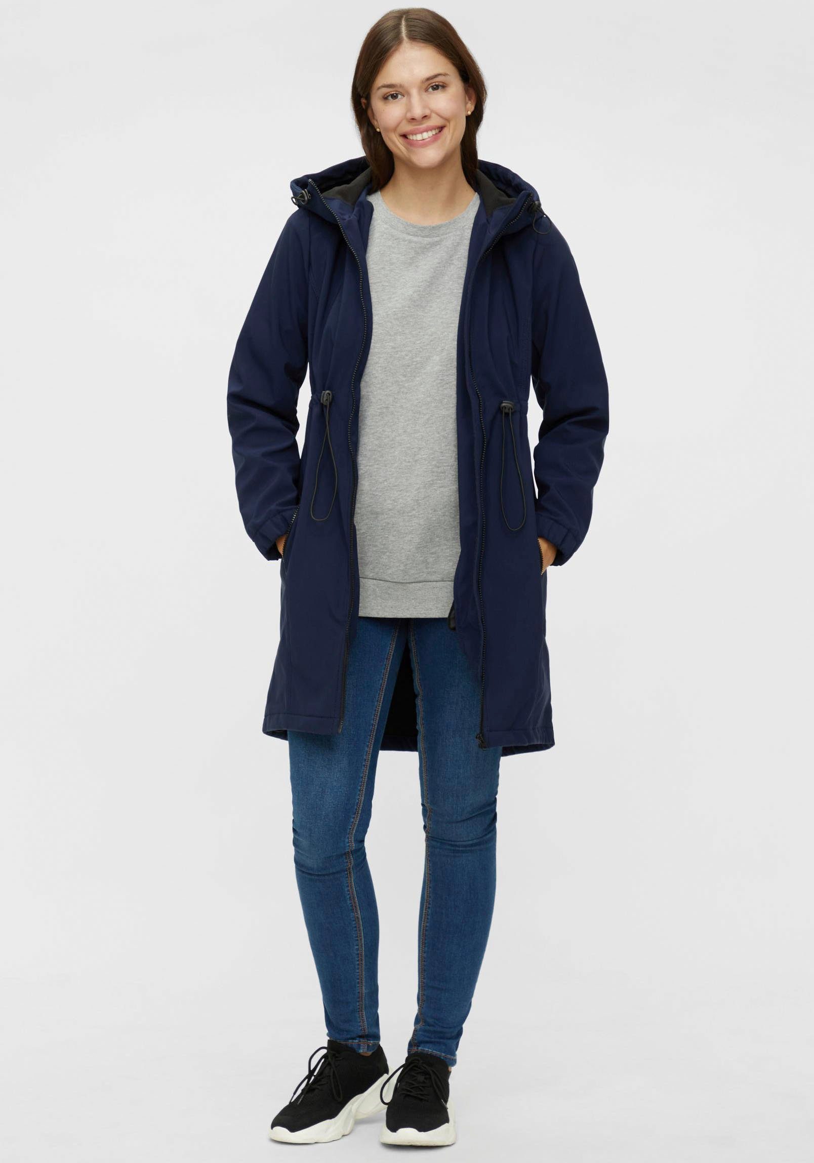 Mamalicious Umstandsjacke MLSHELLA mit praktischem Einsatz
