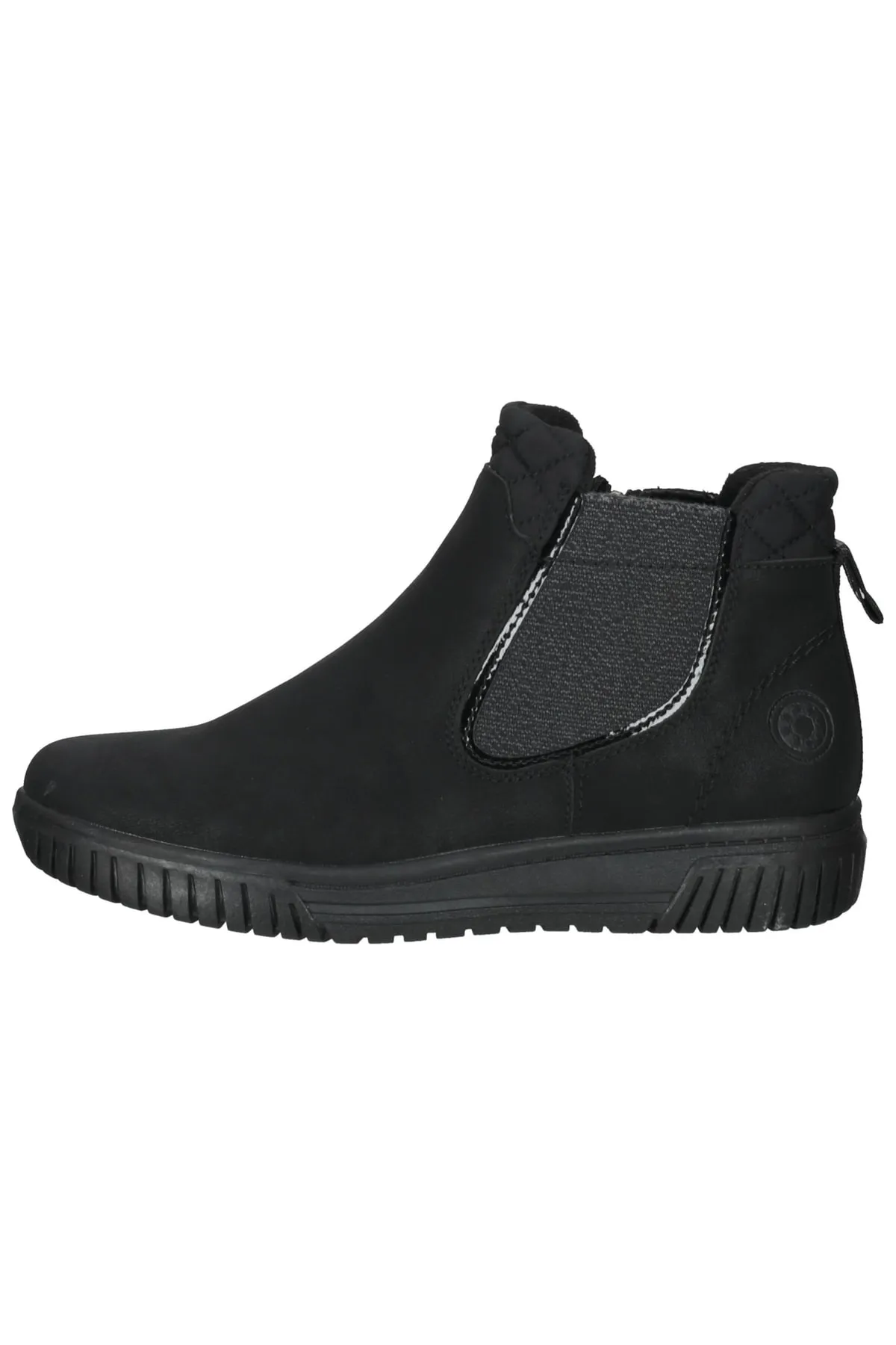 Bama  Stiefelette - Schwarz - Flacher Absatz