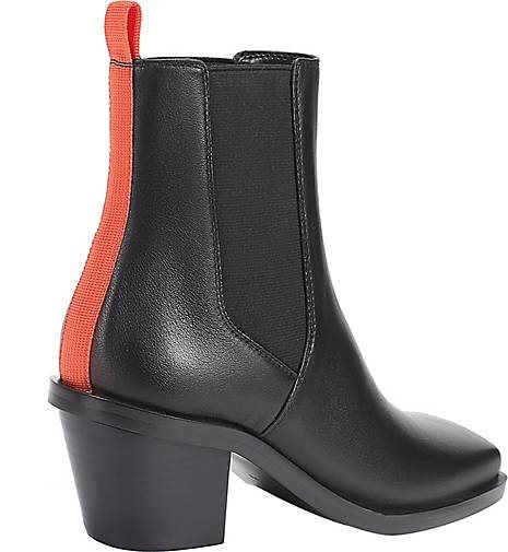 ekonika Stiefeletten mit trendigen Kontrastdetails