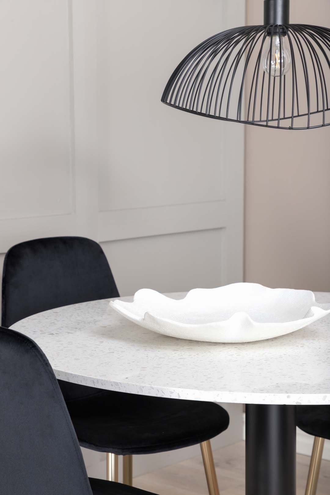 ebuy24 Essgruppe Razzia Essgruppe Tisch weiß und 4 Polar Stühle sch