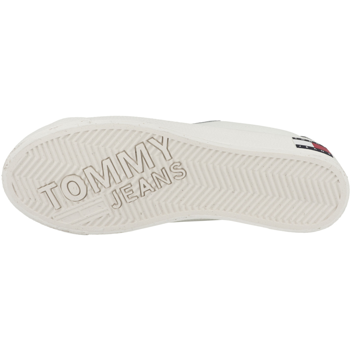 Tommy Hilfiger Tommy Jeans Vulcanized Leather Plat LC Sneaker Low creme