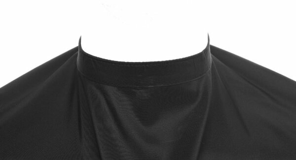 Efalock Perfect Touch glatter Kragen schwarz Schneide & Färbeumhang