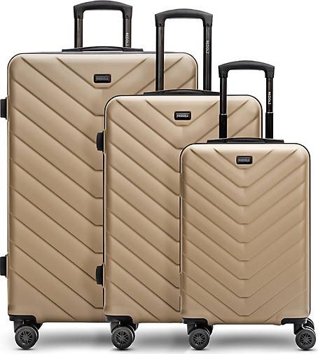 REDOLZ Essentials 07 3-SET 4 Rollen Kofferset 3-teilig