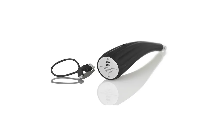 AdHoc Lichtbogen-Tischfeuerzeug ARC mit USB schwarz
