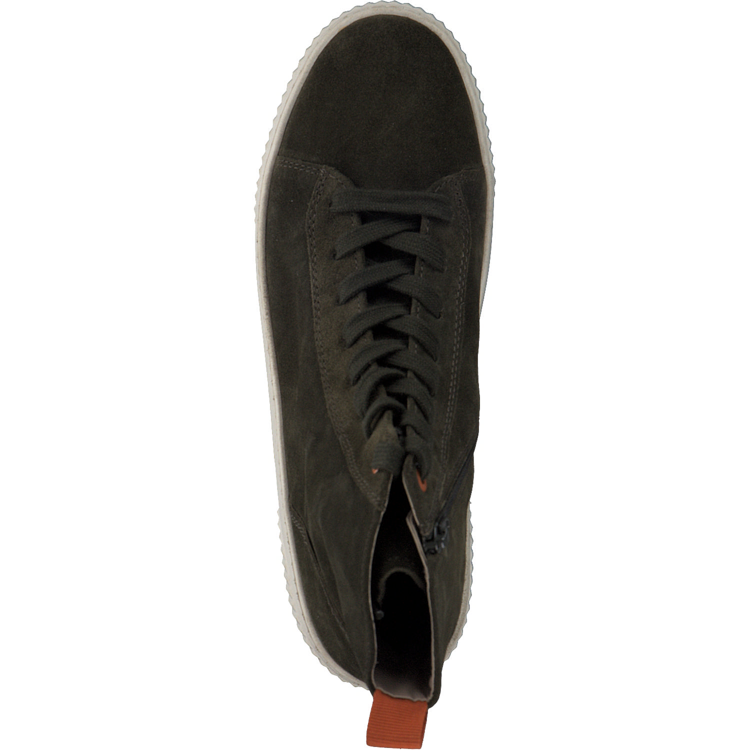Gabor 96.805, Schnürstiefeletten, Damen, bosco/orange
