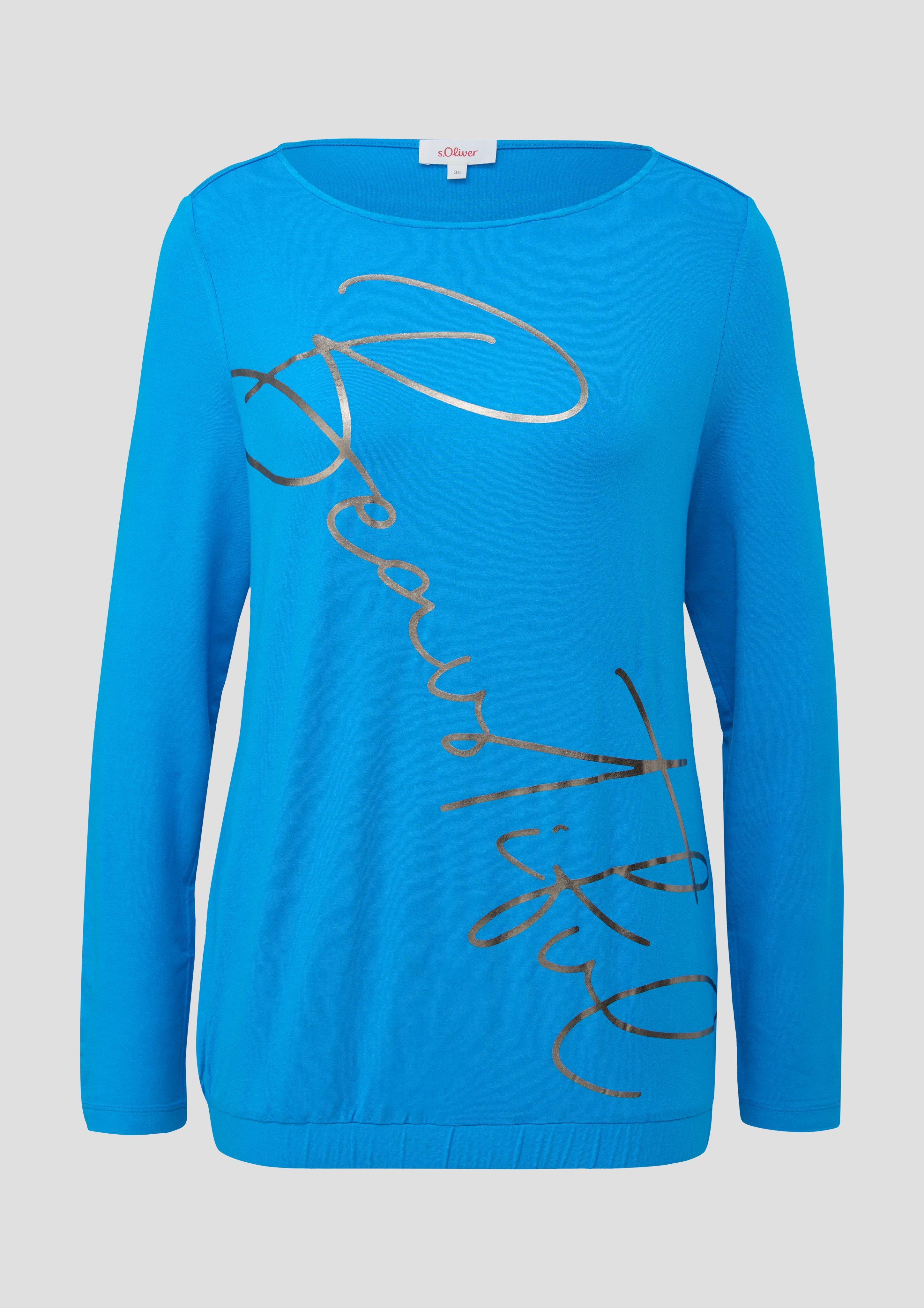 Longsleeve aus Viskosestretch  2138908-55D1