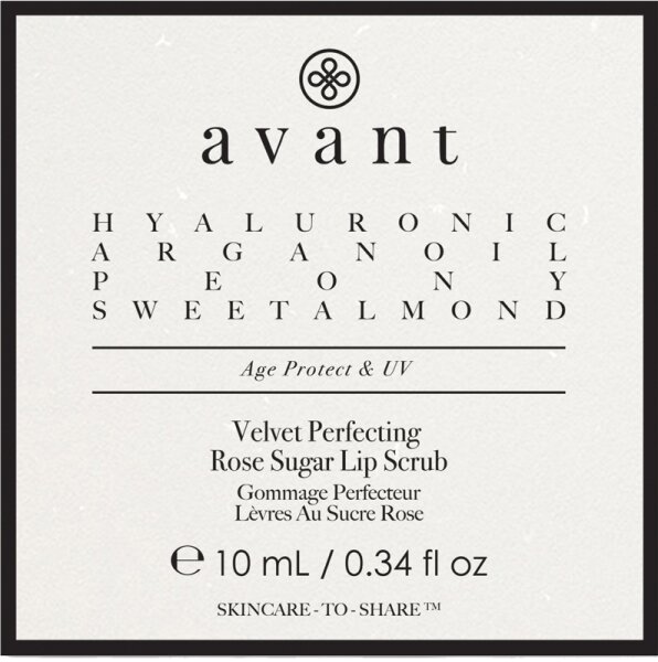 Avant Age Protect & UV Velvet Perfecting Rose Sugar Lip Scrub Lippenpeeling