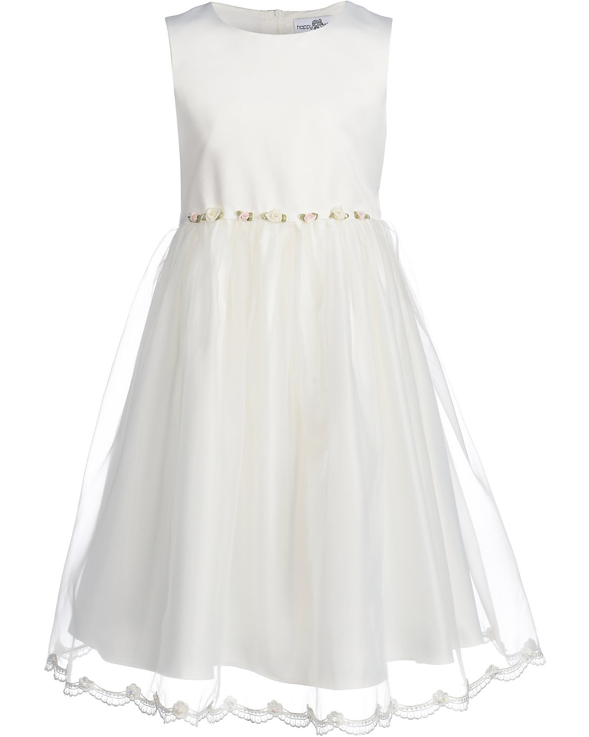 Kinder Kommunionkleid mit Spitz