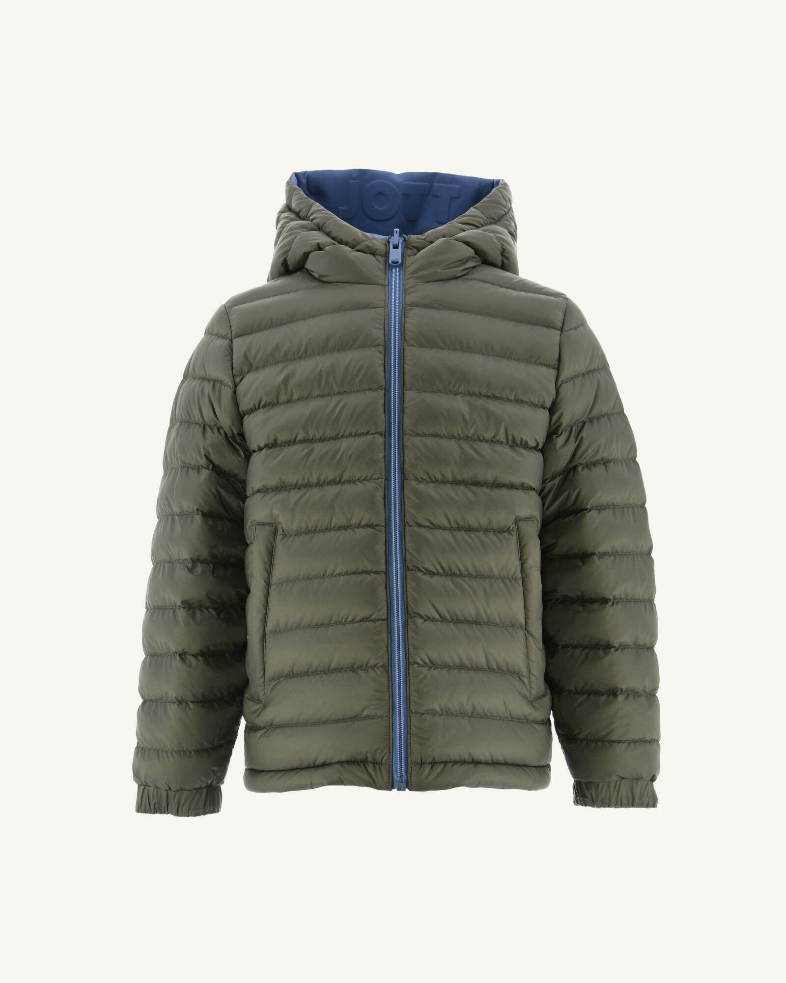 Doudoune réversible Bleu jeans/Army enfant Zurich
