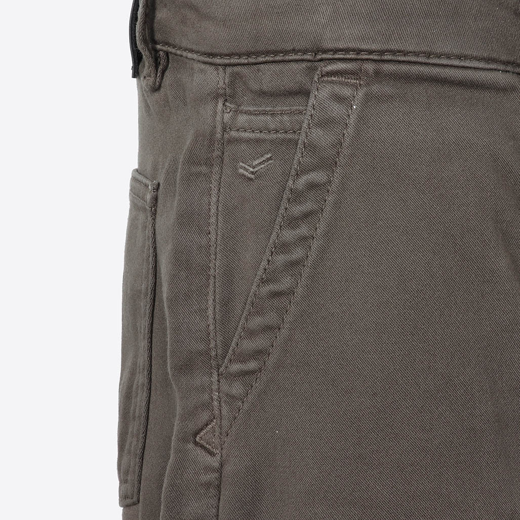 COBY   Jean kaki relaxed cropped