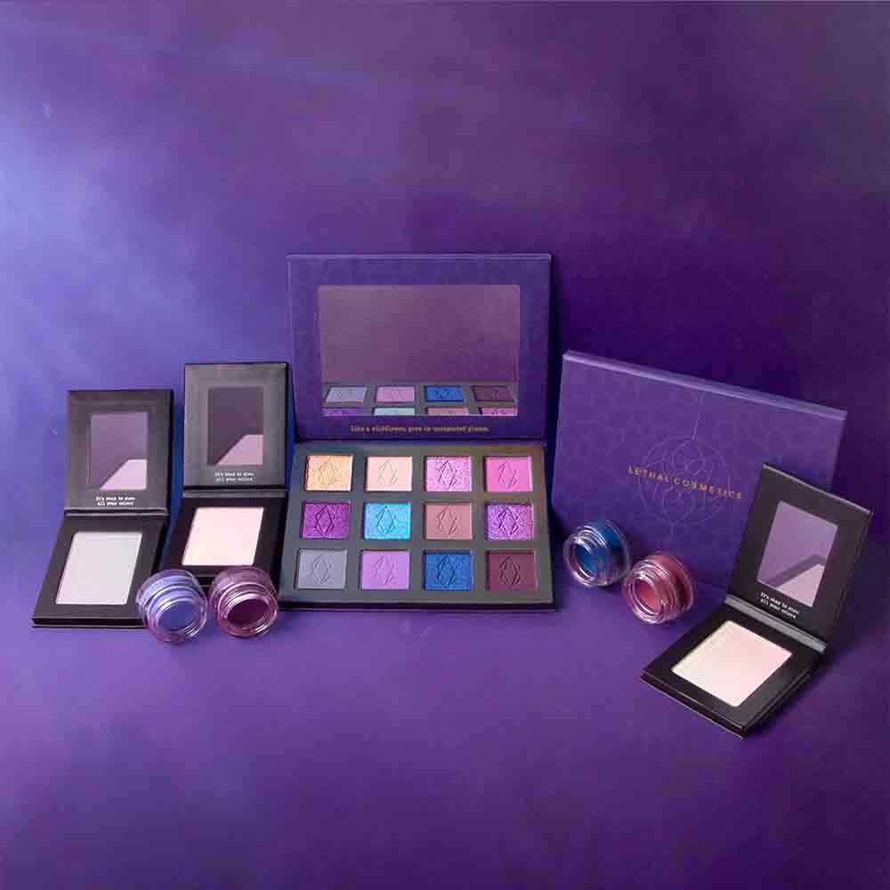 LETHAL COSMETICS Nightflower Collection MAGNETIC™ Pressed Powder Palette - Nightflower Palette