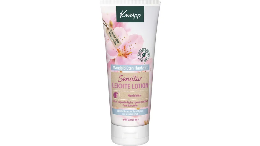Kneipp Sensitiv leichte Lotion Mandelblüten Hautzart 200 ml