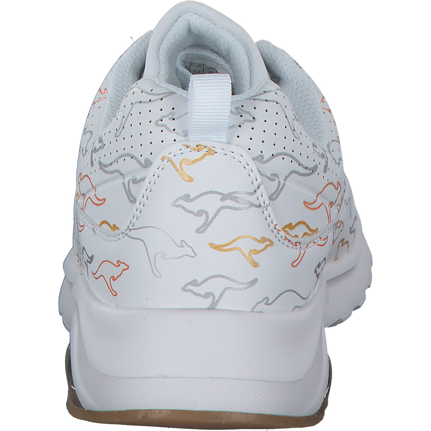 KangaROOS K-Air Ora Brand 39319, Schnürschuhe, Damen, white/met multi