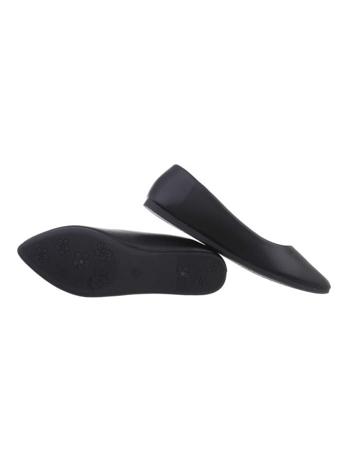Ital-Design Ballerina in Schwarz günstig kaufen