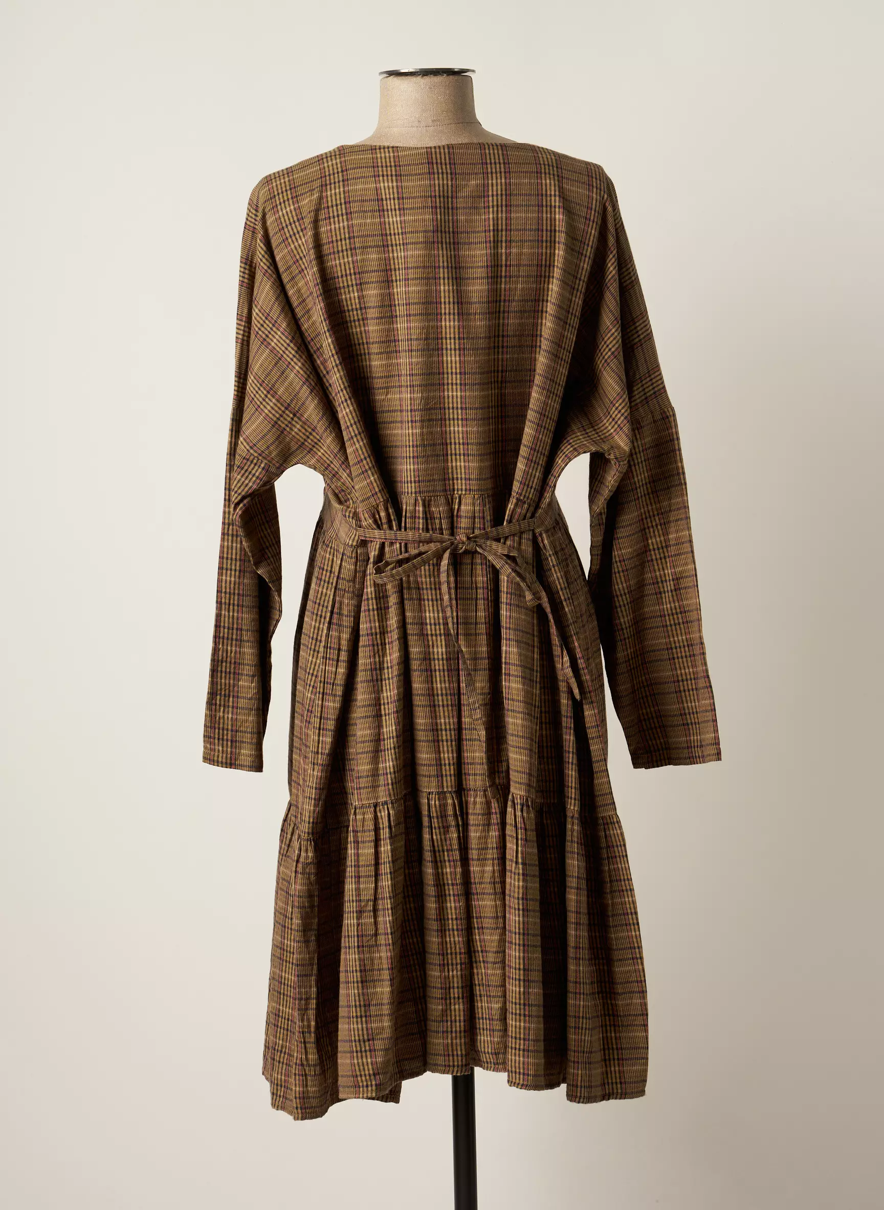 Rhum Raisin Robes Mi Longues Femme couleur marron