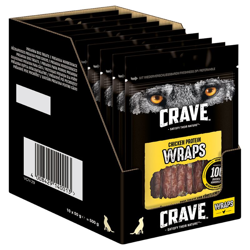 Crave Protein Wrap Hundesnack