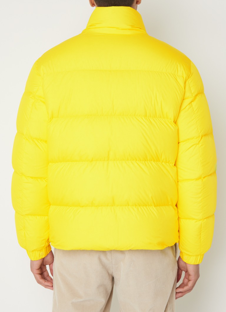 Puhasta jakna Moncler Citala s puhovim polnilom in logotipom