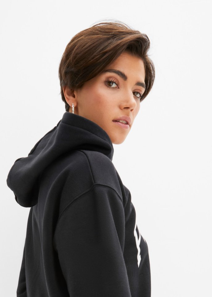 Kapuzensweatshirt mit Druck