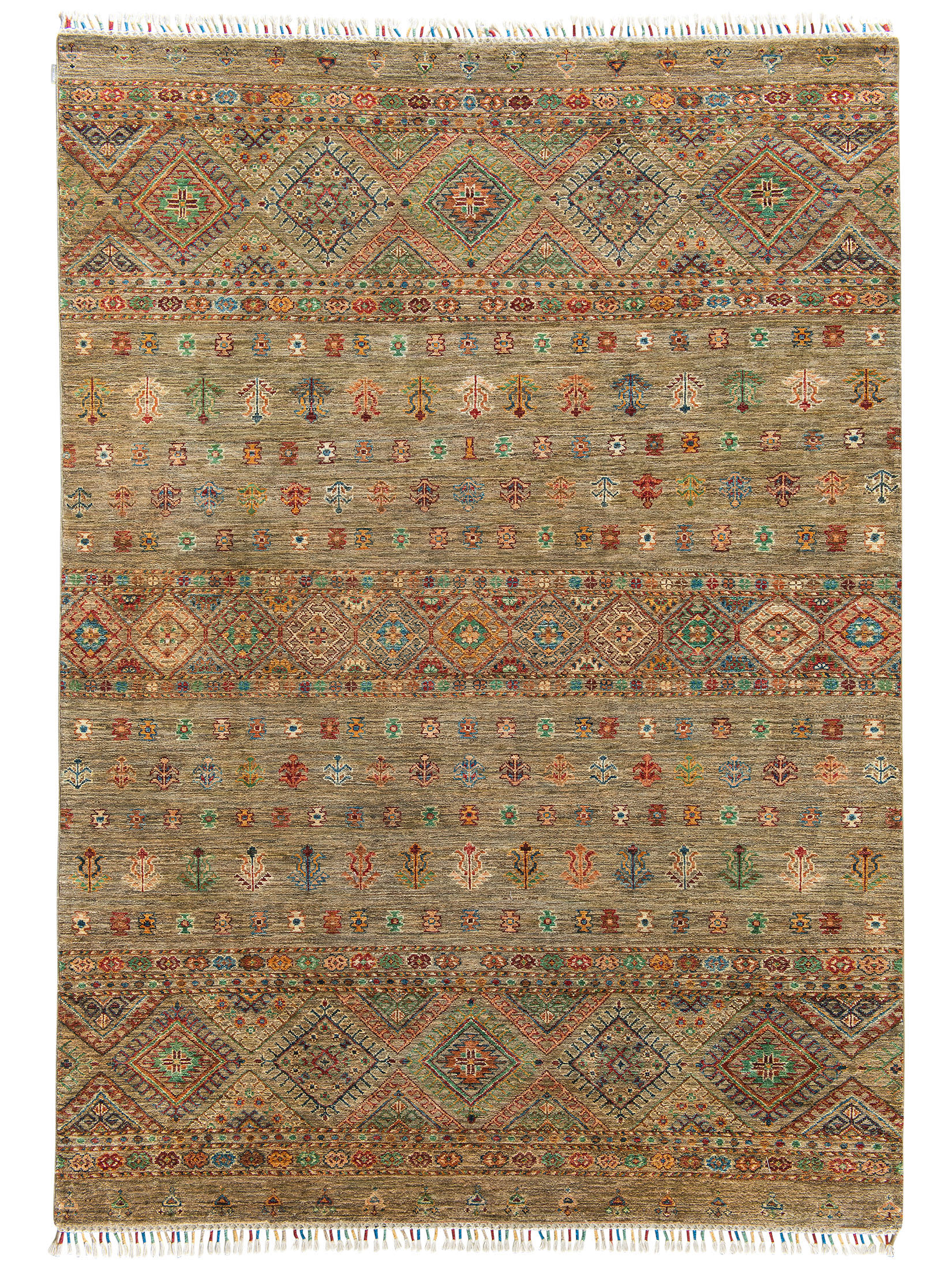 Chobi Schal ca. 178 x 251 cm, Unikat / Einzelstück
