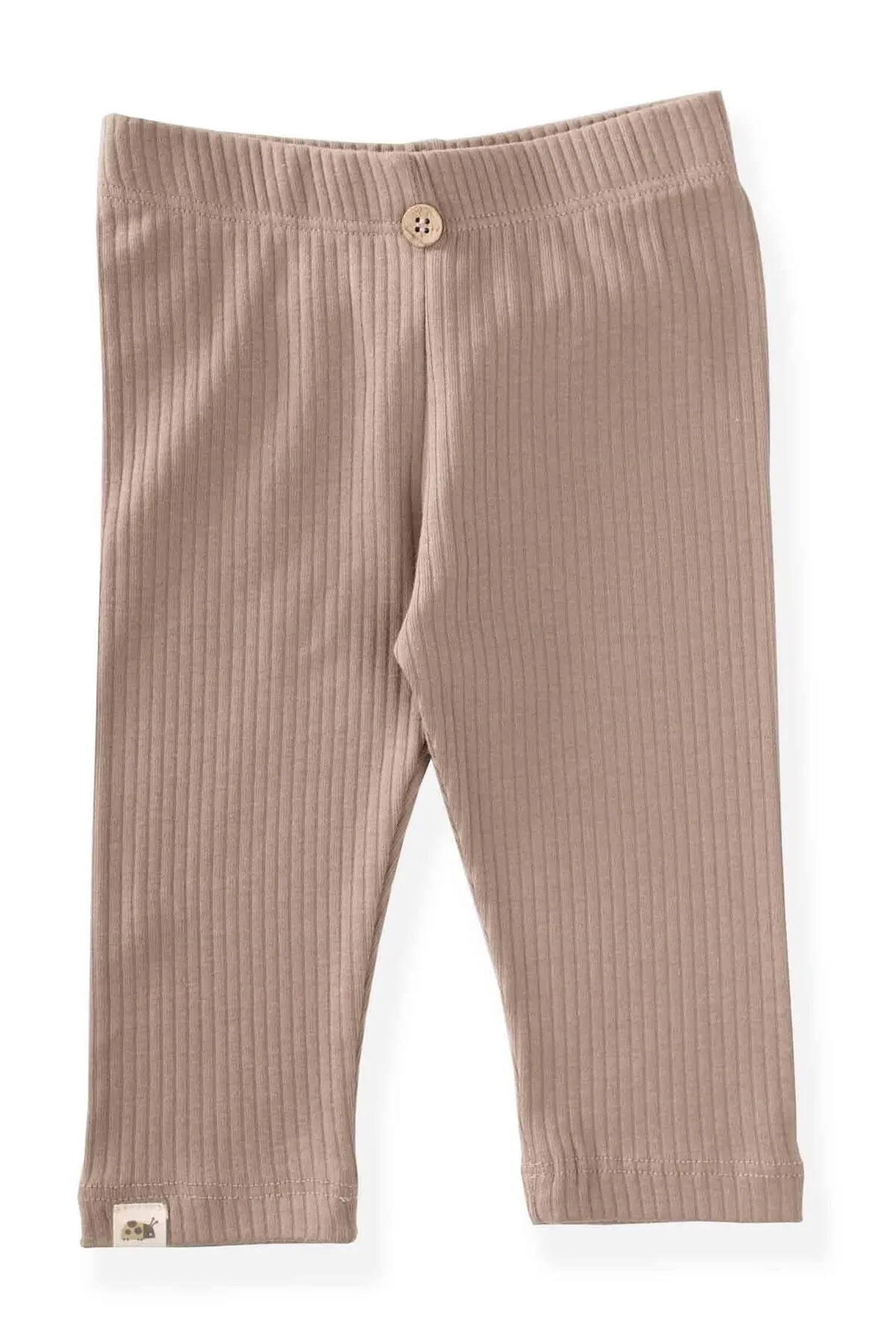 Cigit  Gerippte Leggings, 0–5 Jahre, Nerz