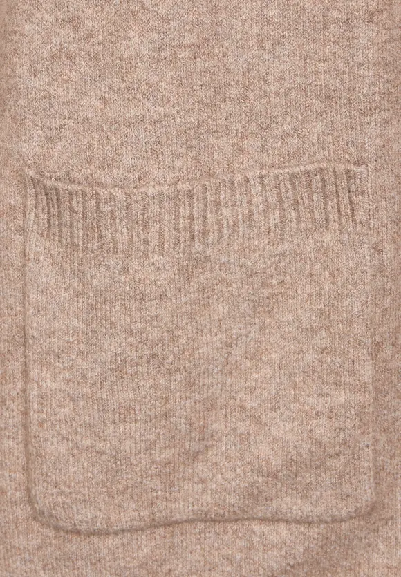 Street One Cosy Melange Strickjacke