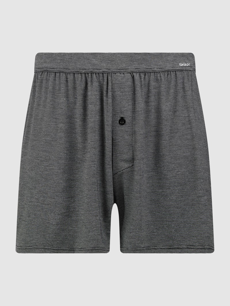 Boxershorts aus Jersey in schwarz