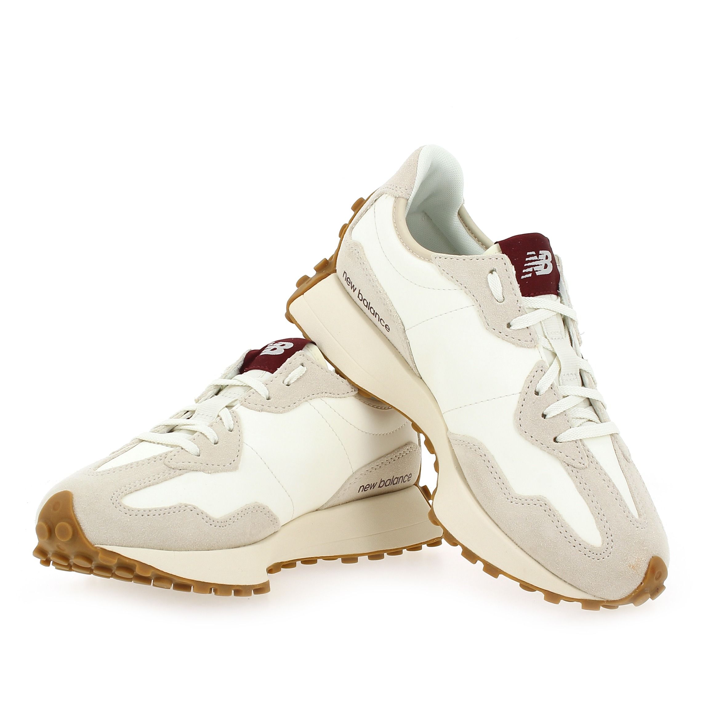 New Balance  WS327K - Craie Bordeaux