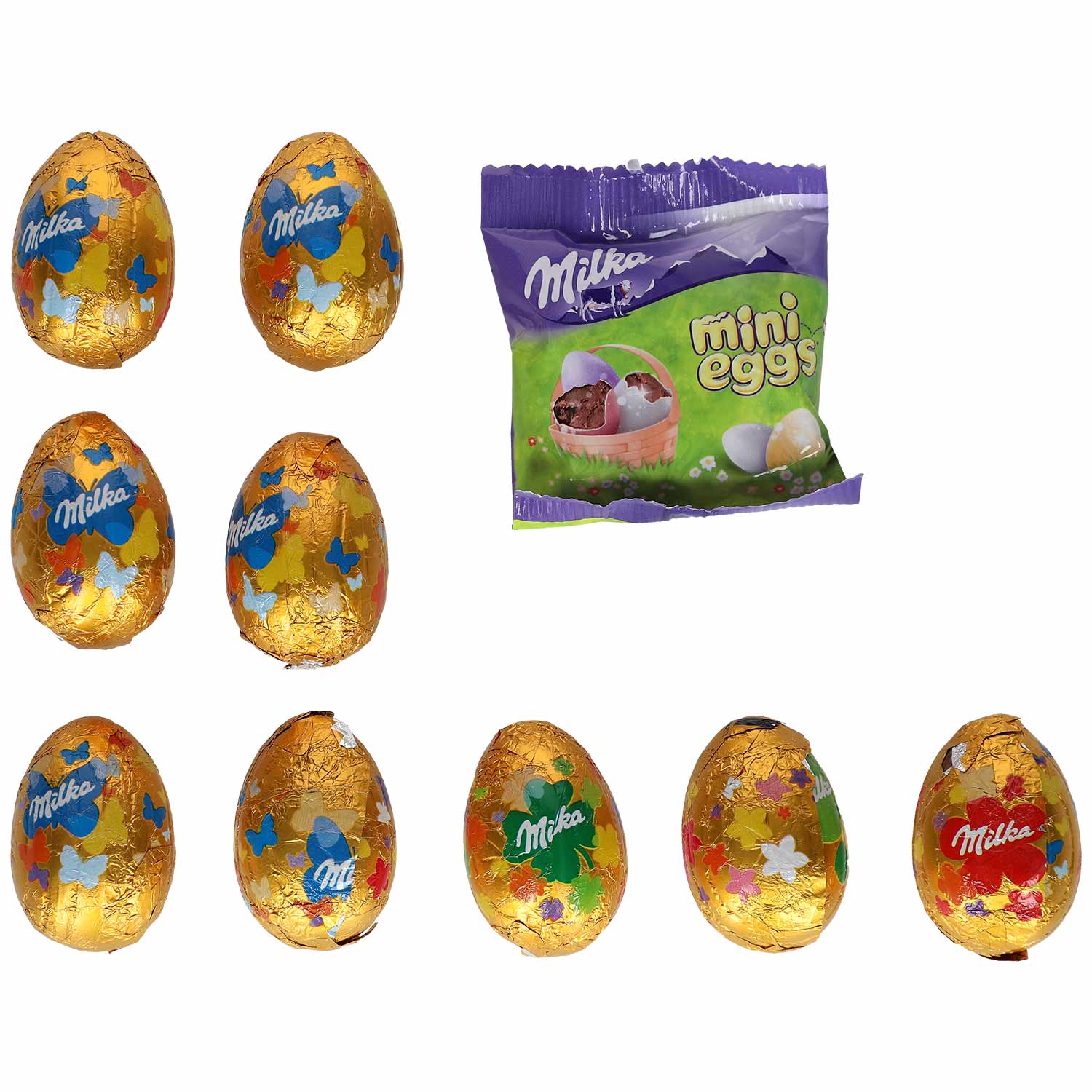 Milka Ostereiersuche Mix 162g