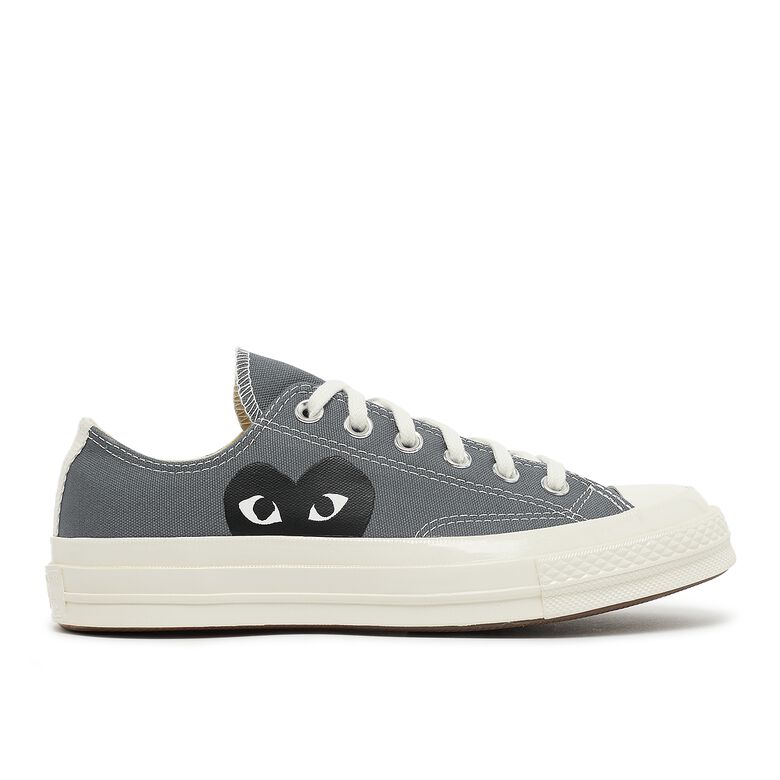 Comme des Garcons Play Black Heart Chuck Taylor All Star '70 Low grey