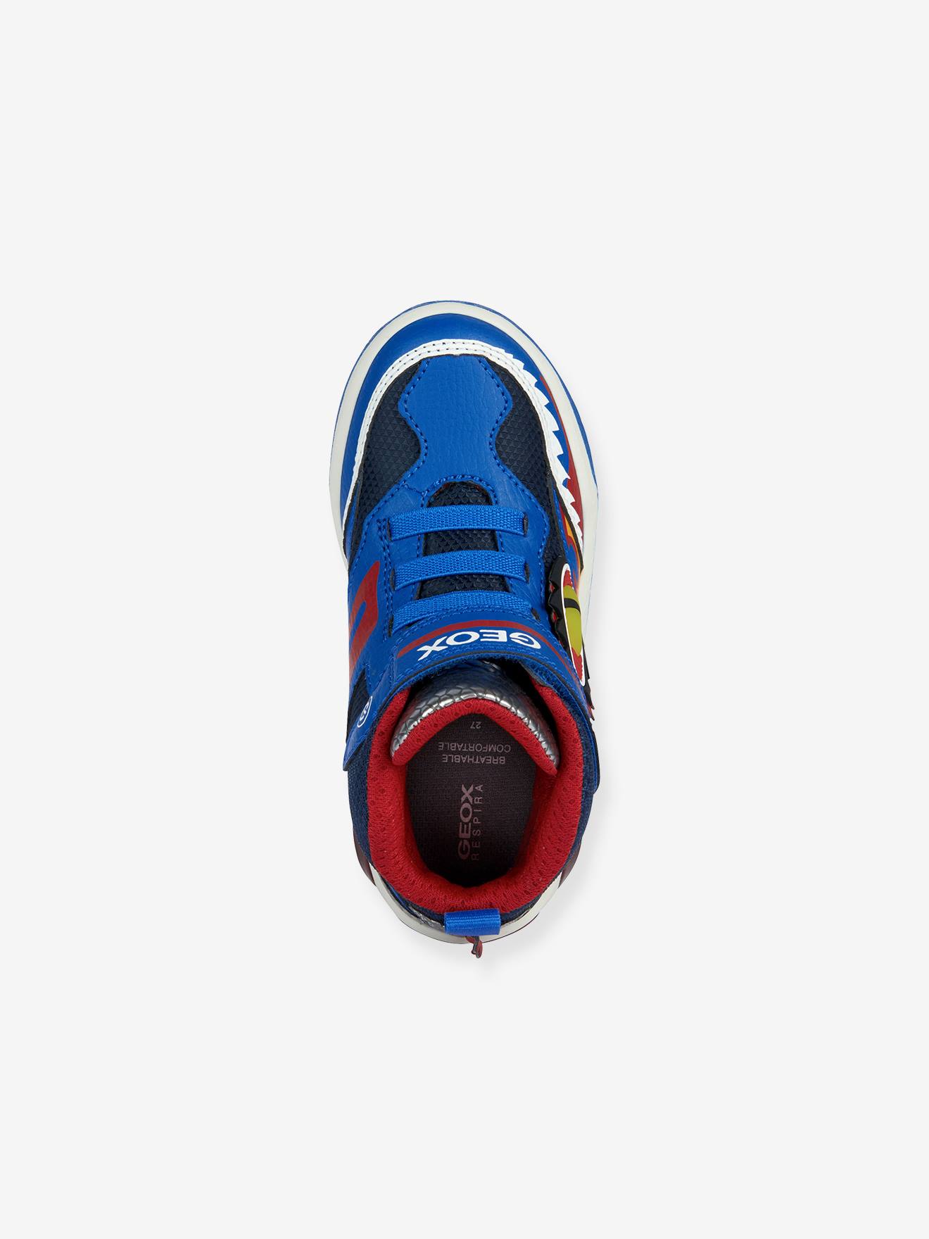 Baskets lumières enfant J Inek Boy GEOX® bleu roi