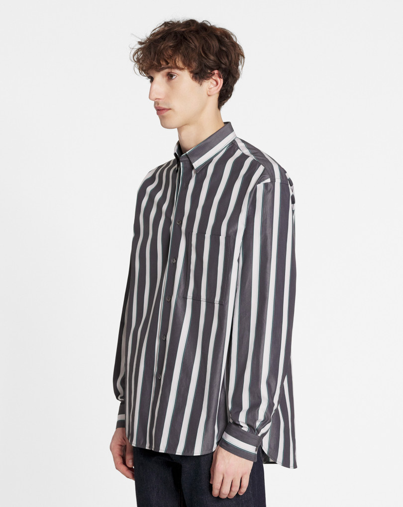 CHEMISE OVERSIZE RAYÉE
