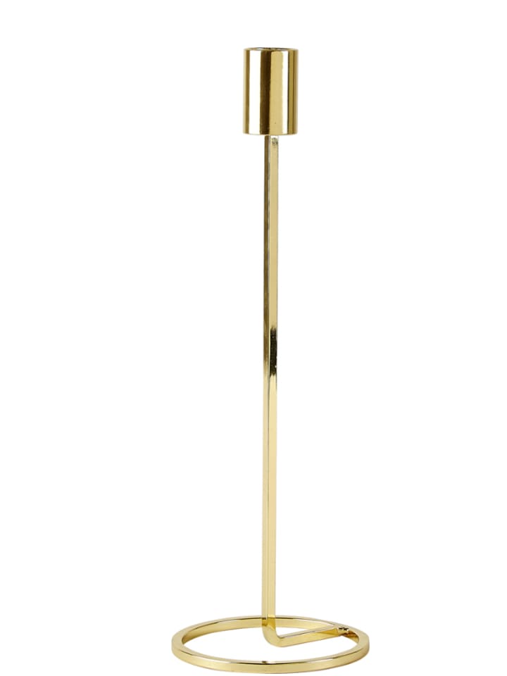 Villa Collection Kerzenständer in Gold - (H)25,5 x Ø 9,5 cm günstig kaufen onesize