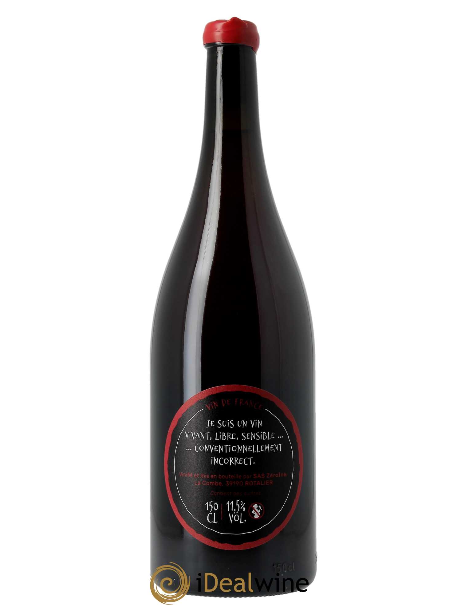 Vin de France Gaga Zeroine  2021 - Lot de 1 Magnum