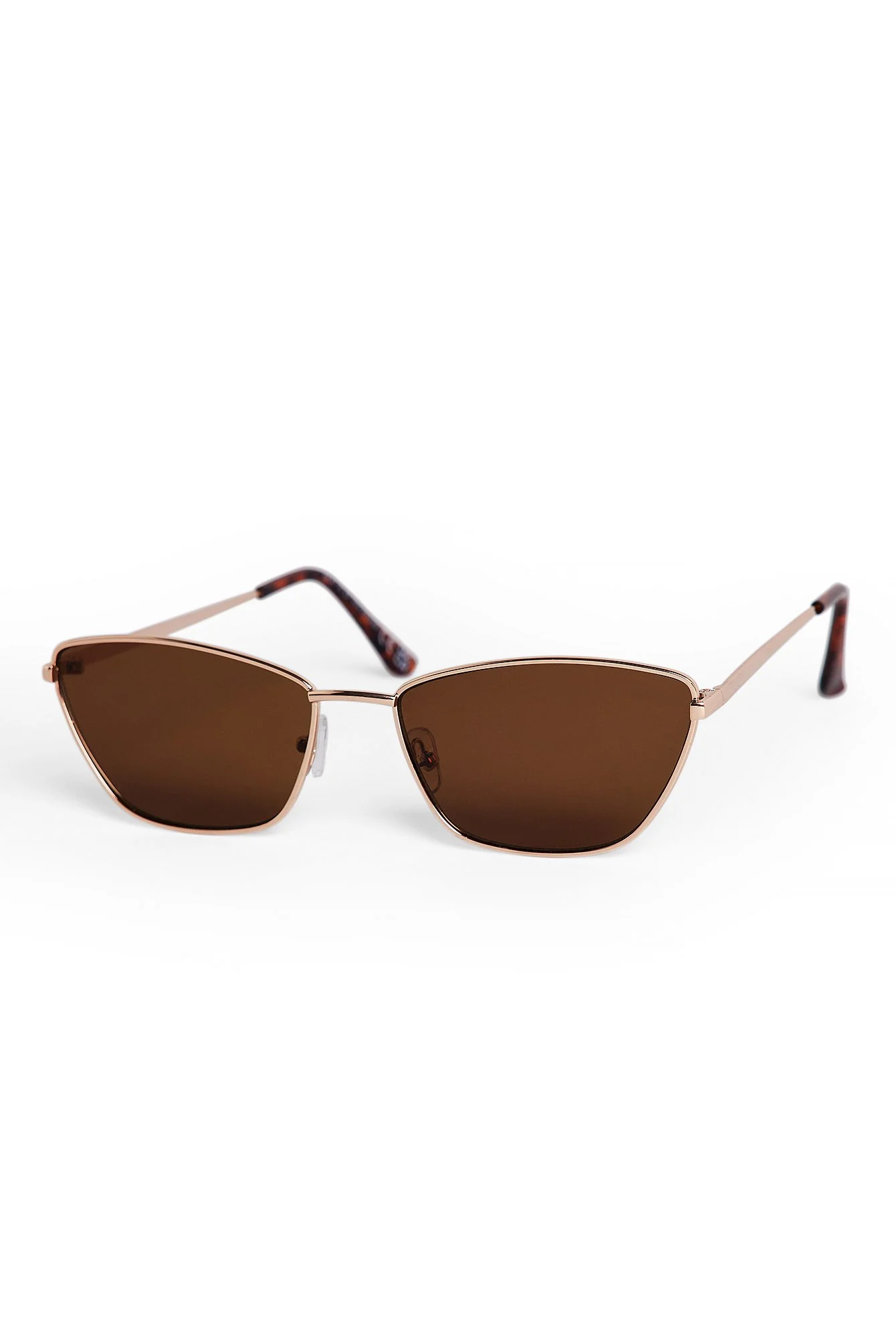 Square Metal Frame Sunglasses