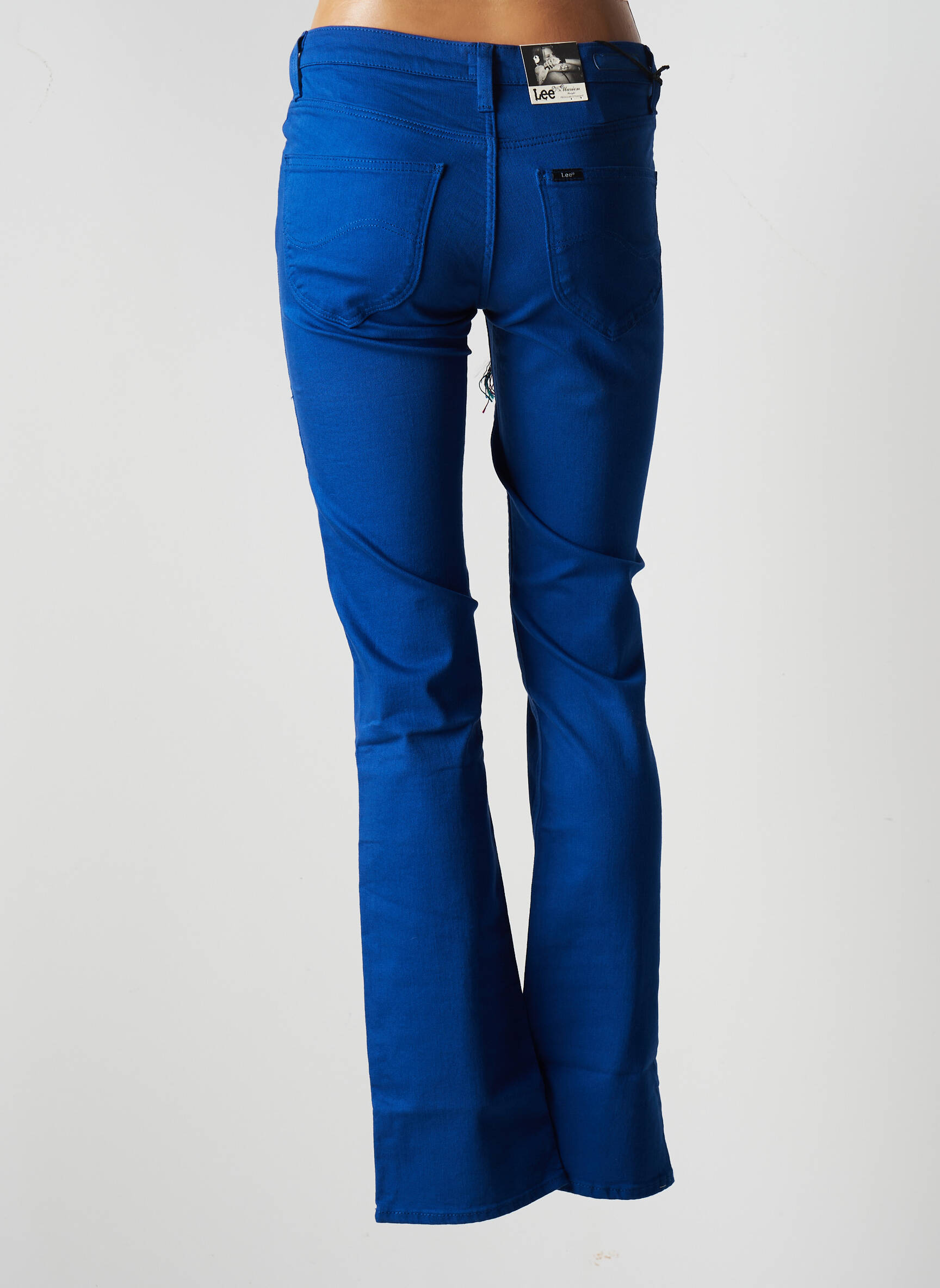 Lee Jeans Coupe Droite Femme couleur bleu