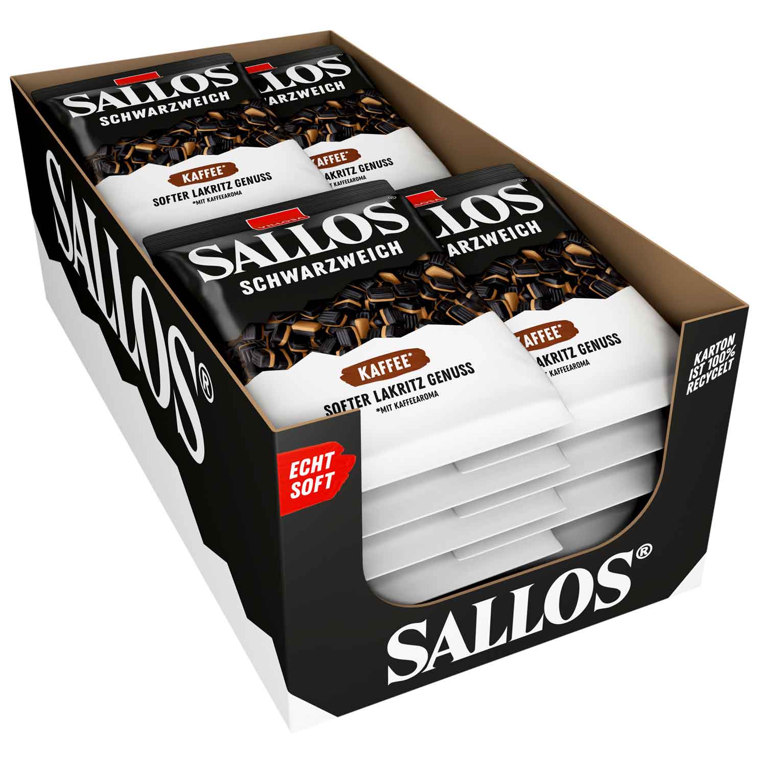 Sallos Schwarzweich Kaffee 200g